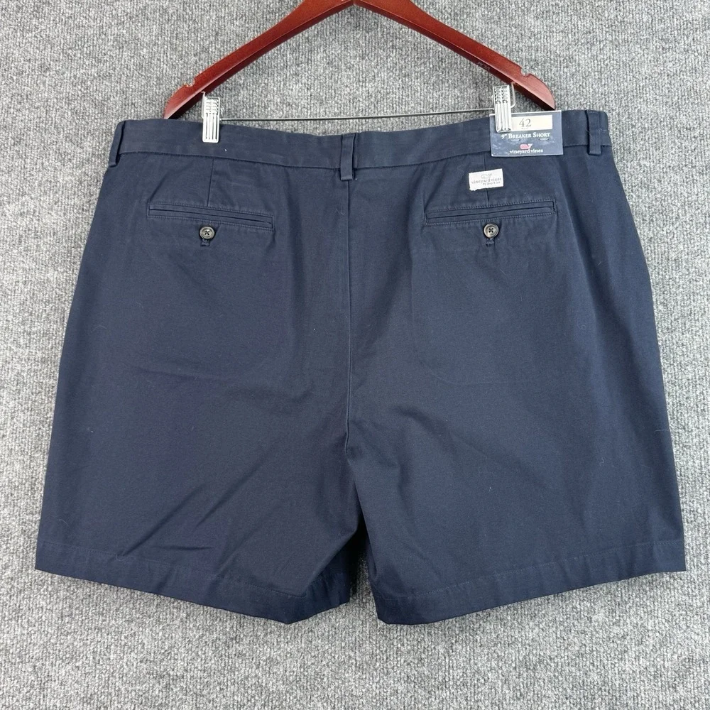 Vineyard Vines Breaker Shorts Mens 42x9 Navy Classic Stretch Casual Outdoor NWT